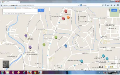 Gambar 2: Google Maps, Superindo Dago Bandung 