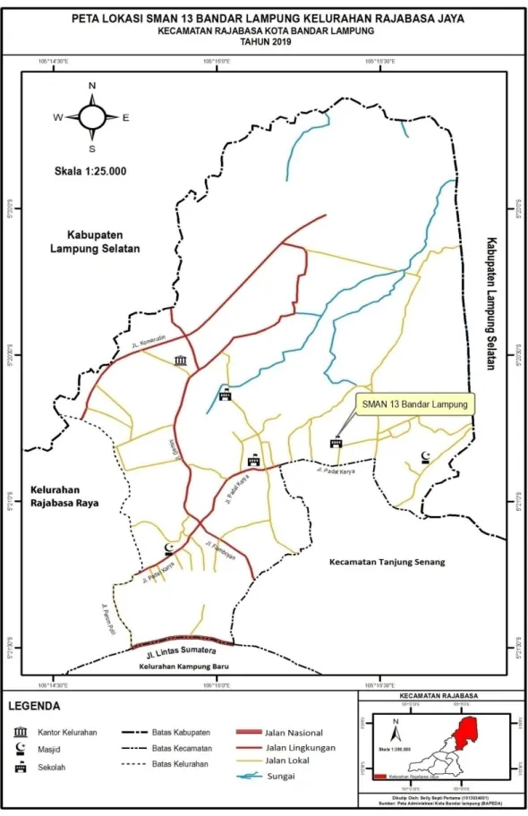 Gambar 1. Peta Lokasi Penelitian