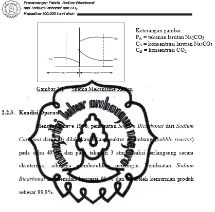 Gambar 2.1Skema Mekanisme Reaksi