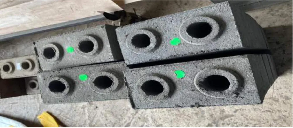 Gambar 2.1 Bata Beton berlubang