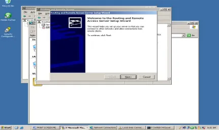 Gambar 3.2 Routing and Remote Acces 