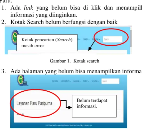 Gambar 1.  Kotak search 