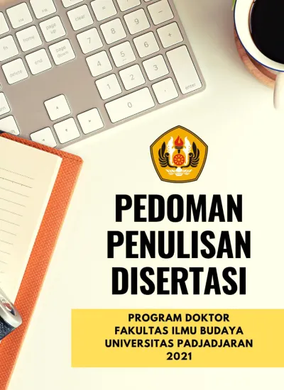 PEDOMAN PENULISAN DISERTASI FAKULTAS ILMU BUDAYA UNIVERSITAS ...