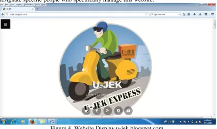 Figure 4. Website Display u-jek.blogspot.com 