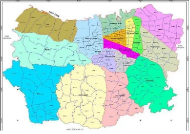 Gambar 2. Peta Kota Semarang (Sumber: http://semarangkota.bps.go.id) 