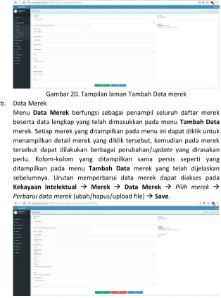 Gambar 21. Tampilan laman ubah data merek 