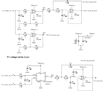 Gambar 9.  Rangkaian voltage/current sense 
