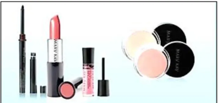 Diagram 2 below shows a few sample of cosmetics. 