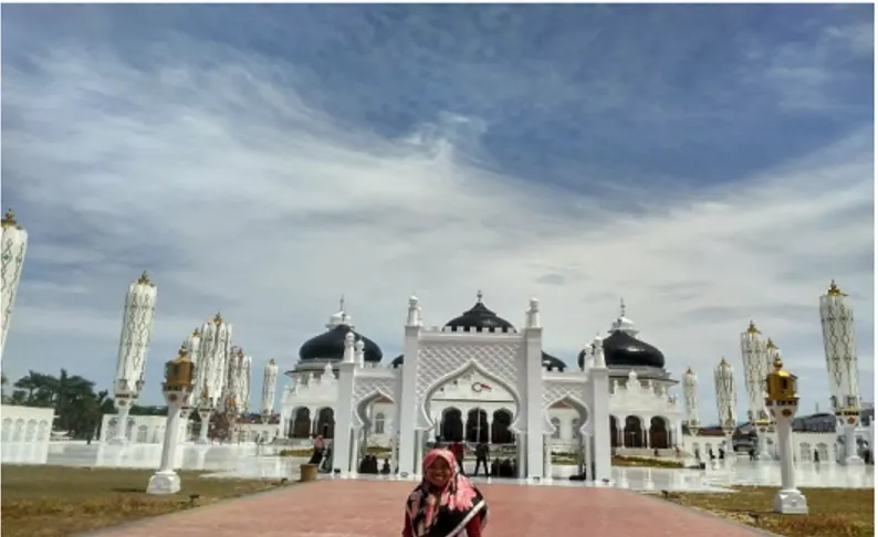 Gambar 3.7 Mesjid Raya Baiturrahman Banda Aceh, 2017