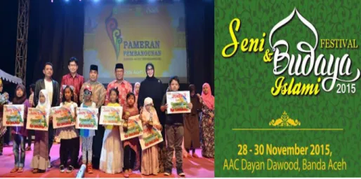 Gambar 3.3 Piasan Seni di AAC Dayan Dawood, 2016 Sumber: Dinas Pariwisata Kota Banda Aceh