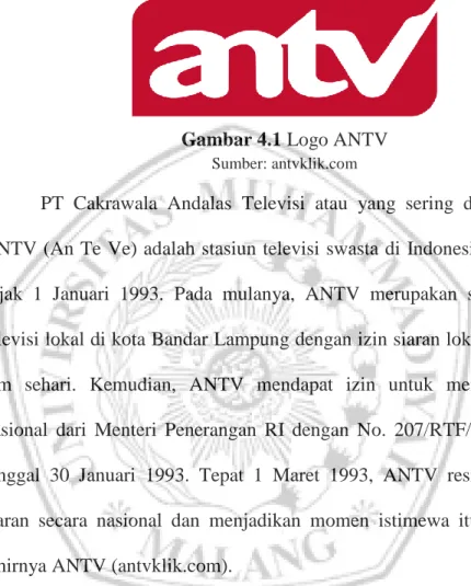Gambar 4.1 Logo ANTV 