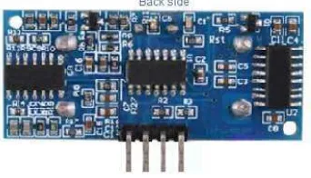 Gambar 2.4 Sensor Ultrasonik HC-SR04 Tampak Depan 