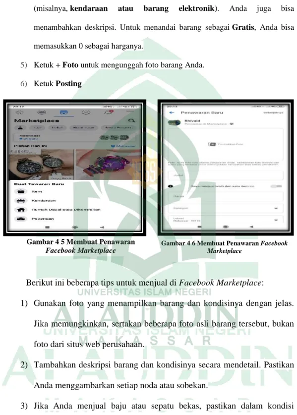 Gambar 4 5 Membuat Penawaran 