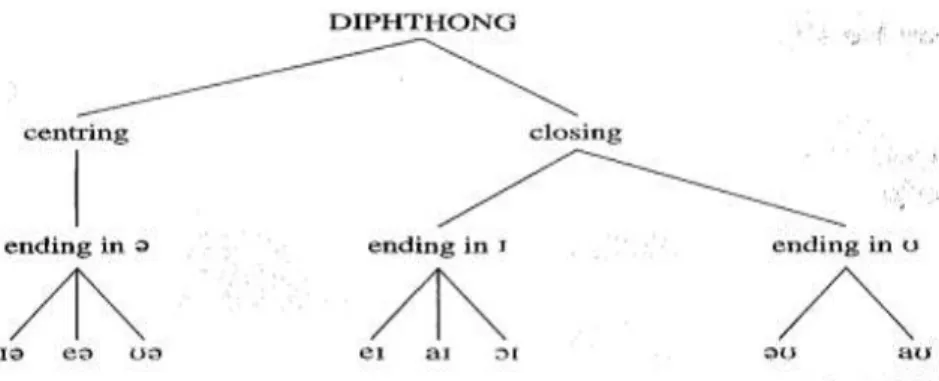 Figure 2.2:  Diagram of the Total Number of Diphthong 