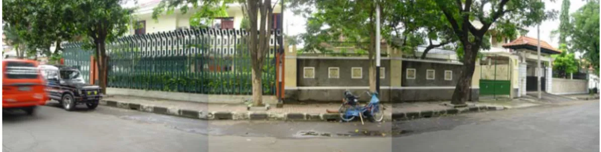 Gambar 2.9. View Keluar Site (b)  Jl. Selamet 
