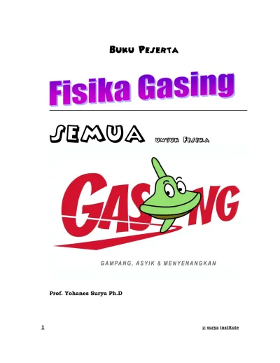 Fisika Gasing Prof Yohanes Surya 7977