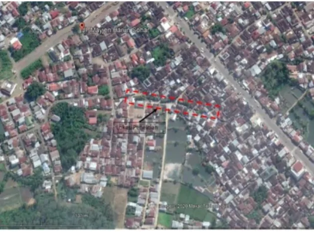 Gambar 1 Lokasi Penelitian 