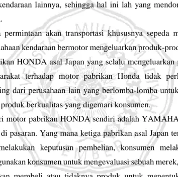 Tabel 1.1 Tabel Perbandingan Produk 