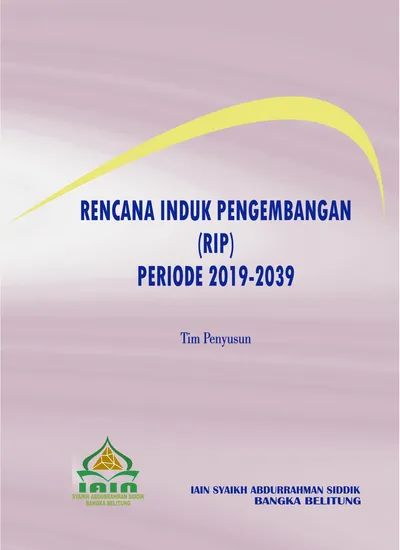 RENCANA INDUK PENGEMBANGAN (RIP) PERIODE