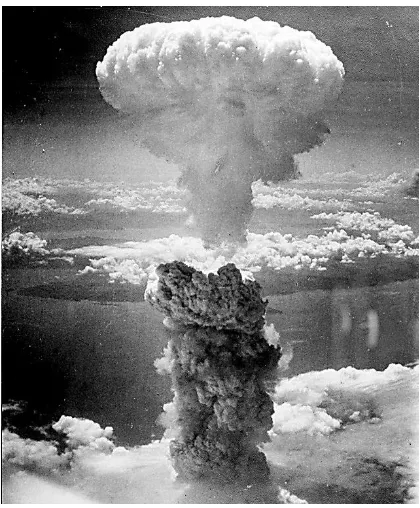 FIGURE 1: Mushroom cloud, somewhere over Japan, 19451