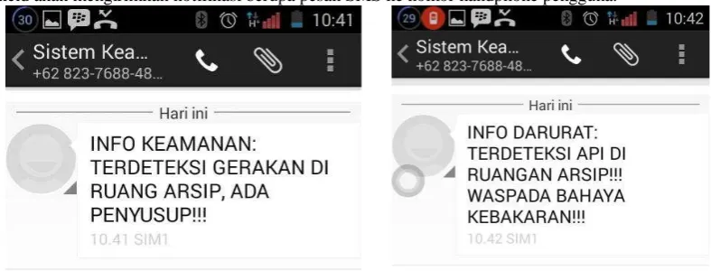 Gambar 6. Pengujian Sensor Flame  