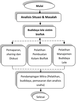 Gambar 2.1 Alur pelaksanaan program 
