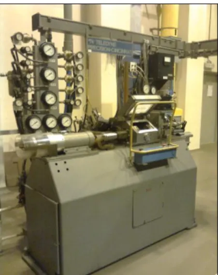 Gambar 1. Mesin las Magnetic force welding machine ME-27.1 