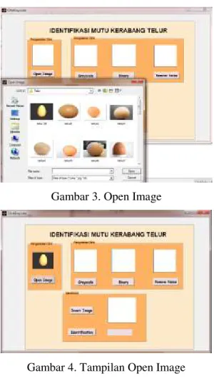 Gambar 5. Tampilan Citra Grayscale  3.   Binary 
