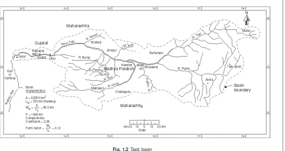 Fig. 1.2 Tapti basin