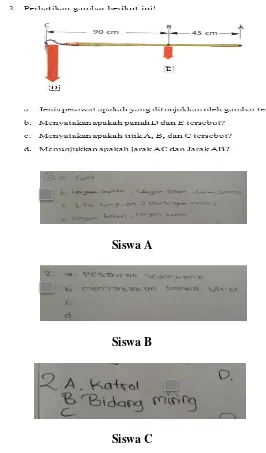 Gambar 4.6 Soal dan jawaban Siswa Untuk Soal Berpikir Kreatif Nomor 2 (Indikator Keluwesan) 