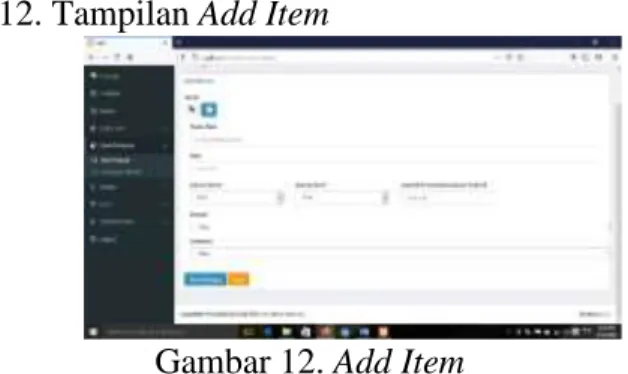 Gambar 11. List Store 