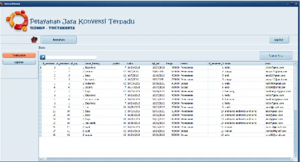Gambar 12. Menu cetak kwitansi 