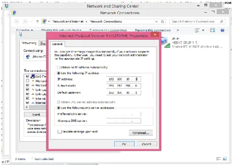 Gambar 13. Instalasi jaringan multi client 