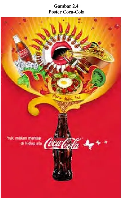 Gambar 2.4   Poster Coca-Cola  