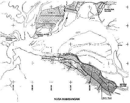 Figure 1 Map of Segara Anakan Estuarine