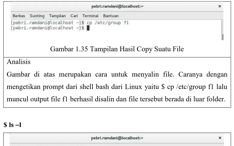 Gambar 1.35 Tampilan Hasil Copy Suatu File 