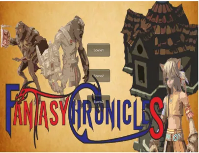 Gambar 2.6 Tampilan awal permainan Fantasy Chronicles 3D 