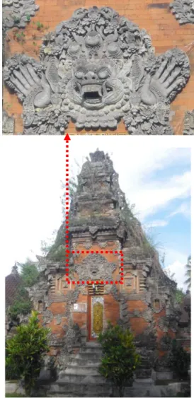 Gambar 4. Patung Dwarapala pada Kori Agung 