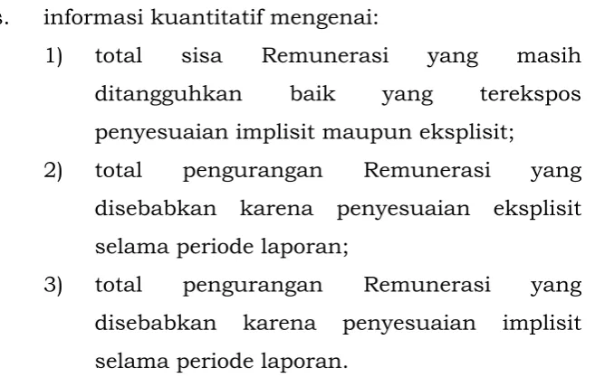 tabel atau grafik; dan/atau 