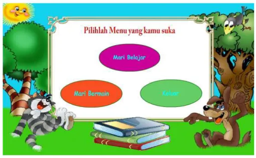 Gambar 8. Tampilan Menu Utama 