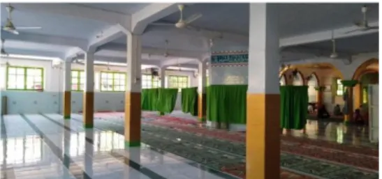 Gambar 10. Kolom Bangunan Tambahan Masjid 