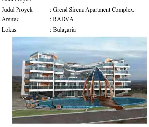 Gambar 2.9 : Grend Sirena Apartment Complex Sumber : www.bulgarianproperties.com  