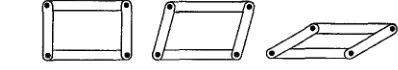 Fig. 5. Hinged rod "rectangle maker". 