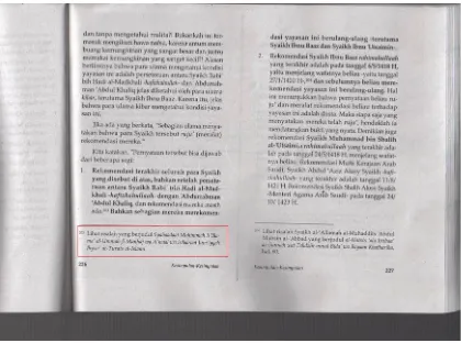 Gambar 10. Buku Lerai Pertikaian Cetakan Kedua dan nama-nama petinggi Turotsi