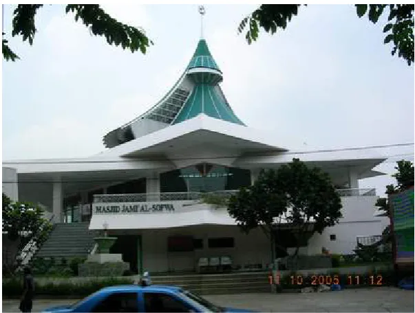 Gambar 1a. Masjid Al Sofwa, di Lenteng Agung