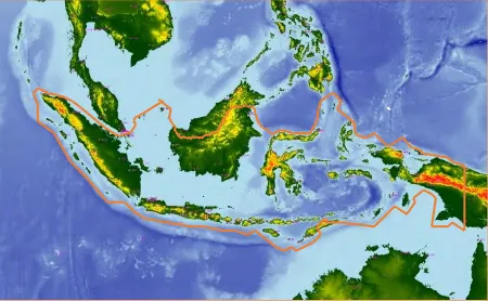 Gambar 2.   Wilayah ADIZ Indonesia yang ideal/   yang diharapkan Sumber: http://jurnaljakarta.com 