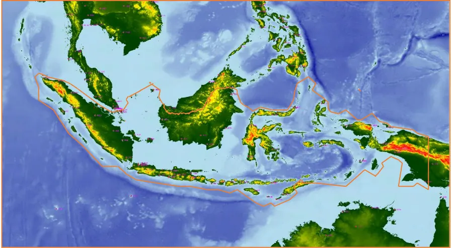 Figure 2. Ideal region of ADIZ Indonesia Source: http://jurnaljakarta.com 