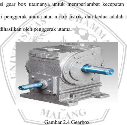 Gambar 2.4 Gearbox  