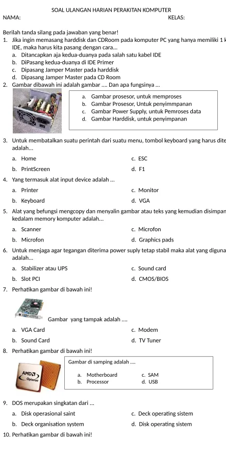 Gambar prosesor, untuk memproses