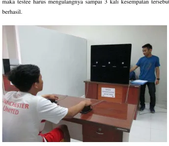 Gambar 3.4 Speed Coordination Reaction 